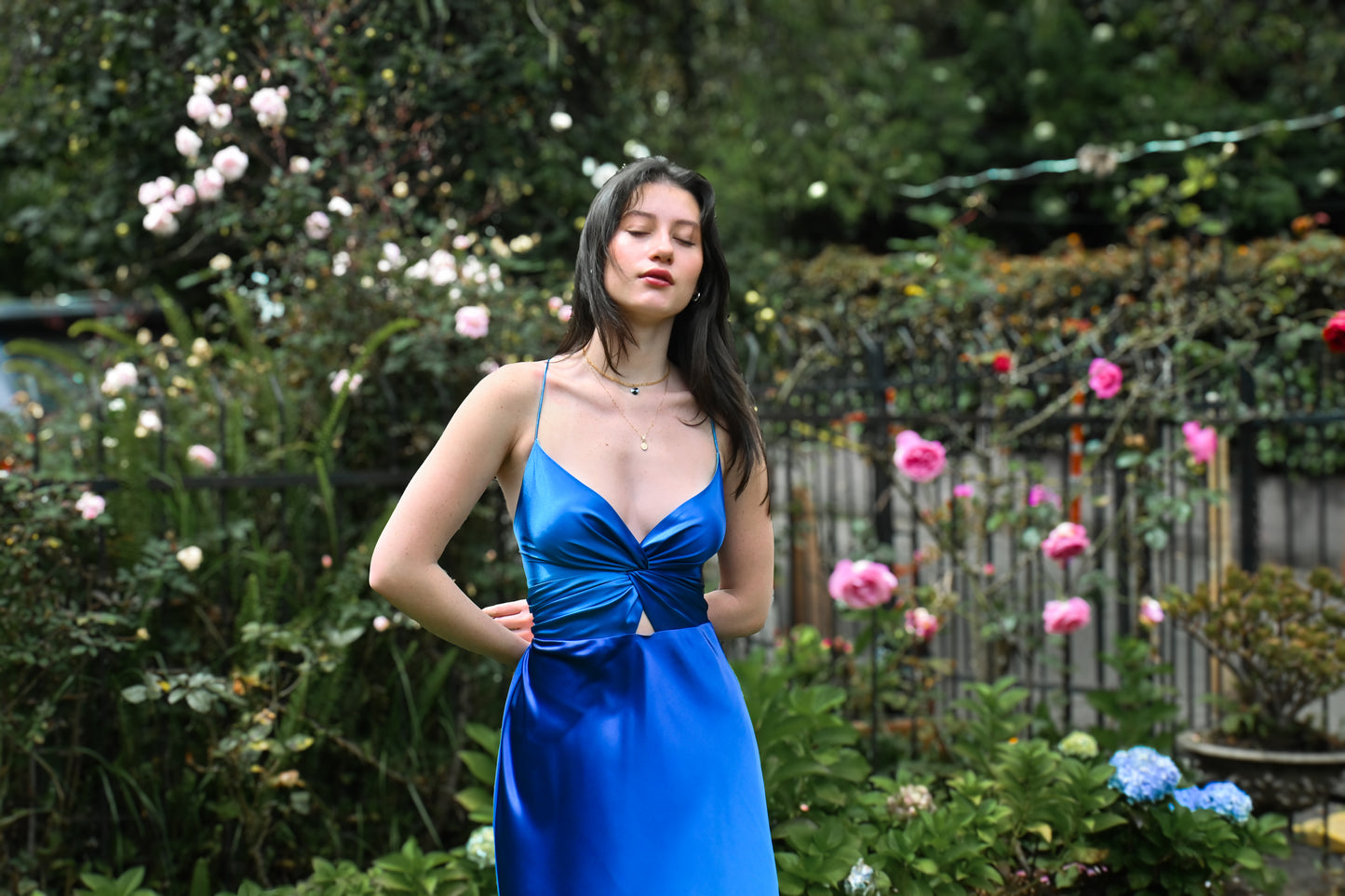 Vestido Luna - Azul Oscuro