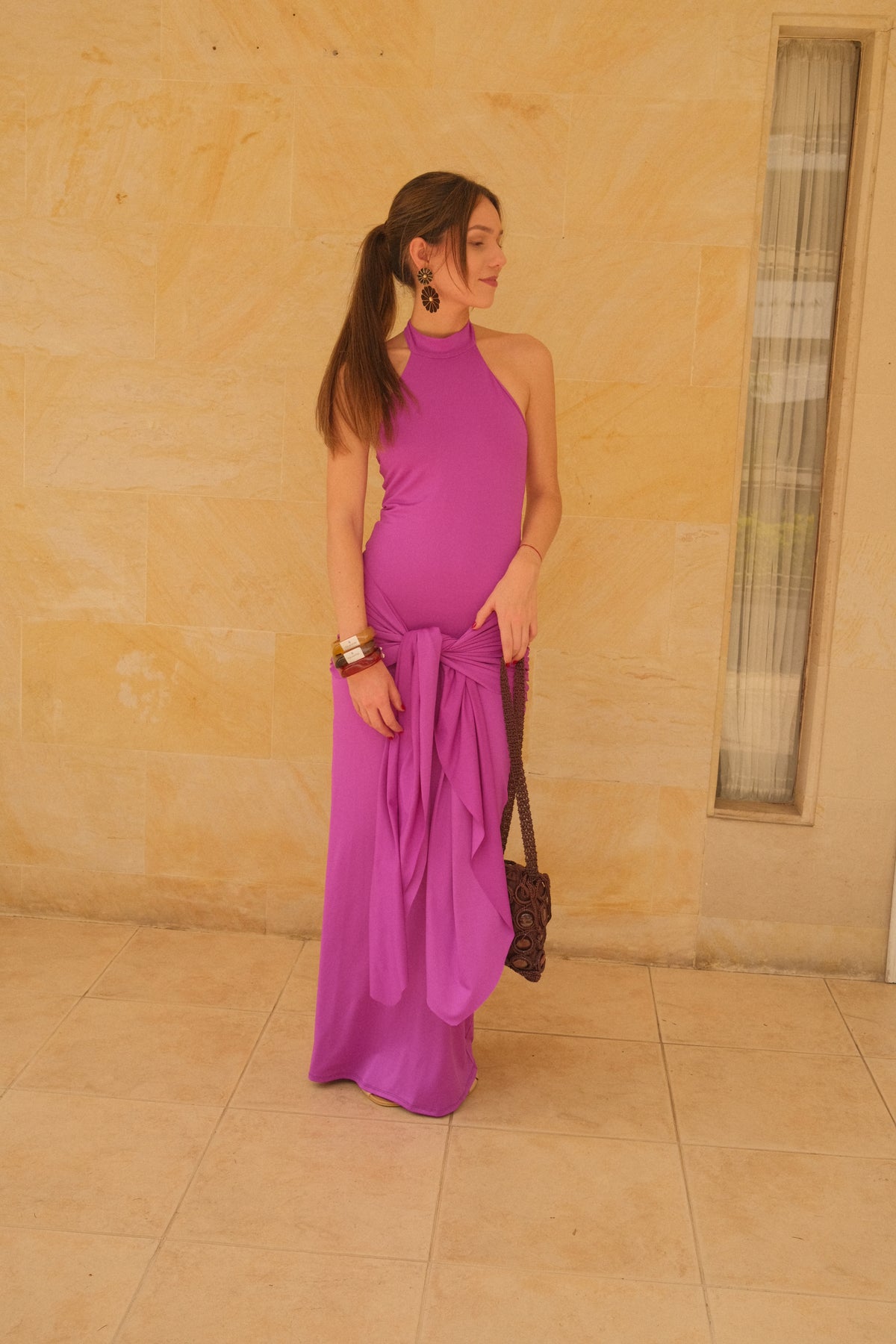 Vestido Helena Púrpura