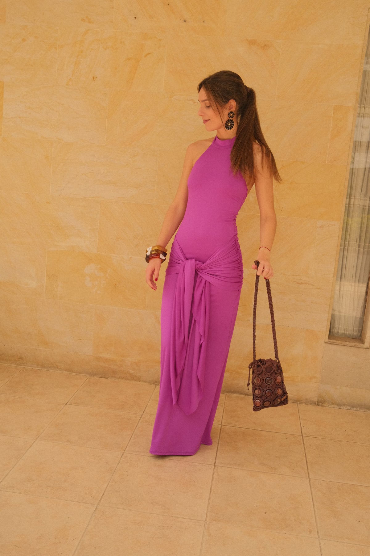 Vestido Helena Púrpura