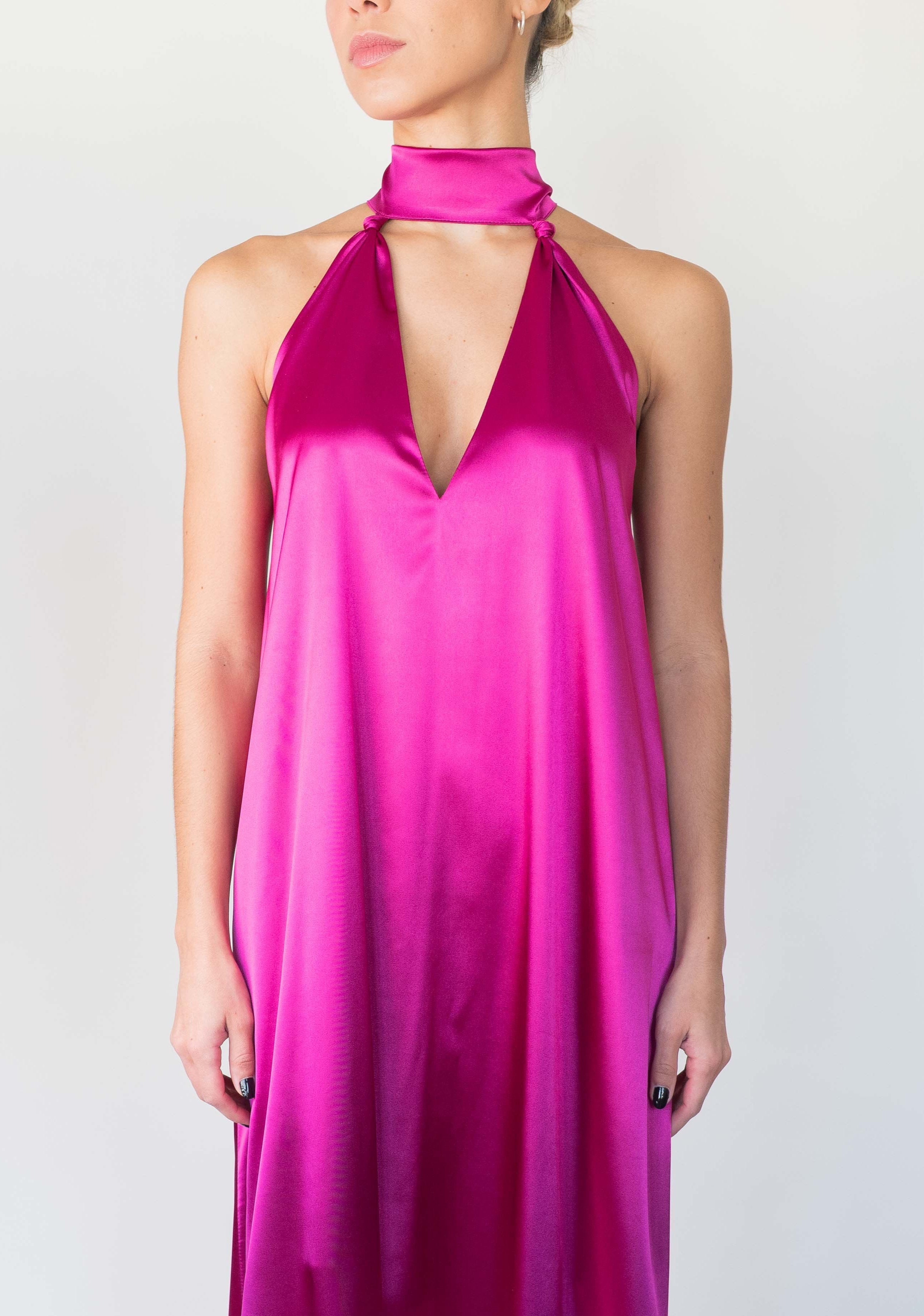 Vestido Corina Magenta