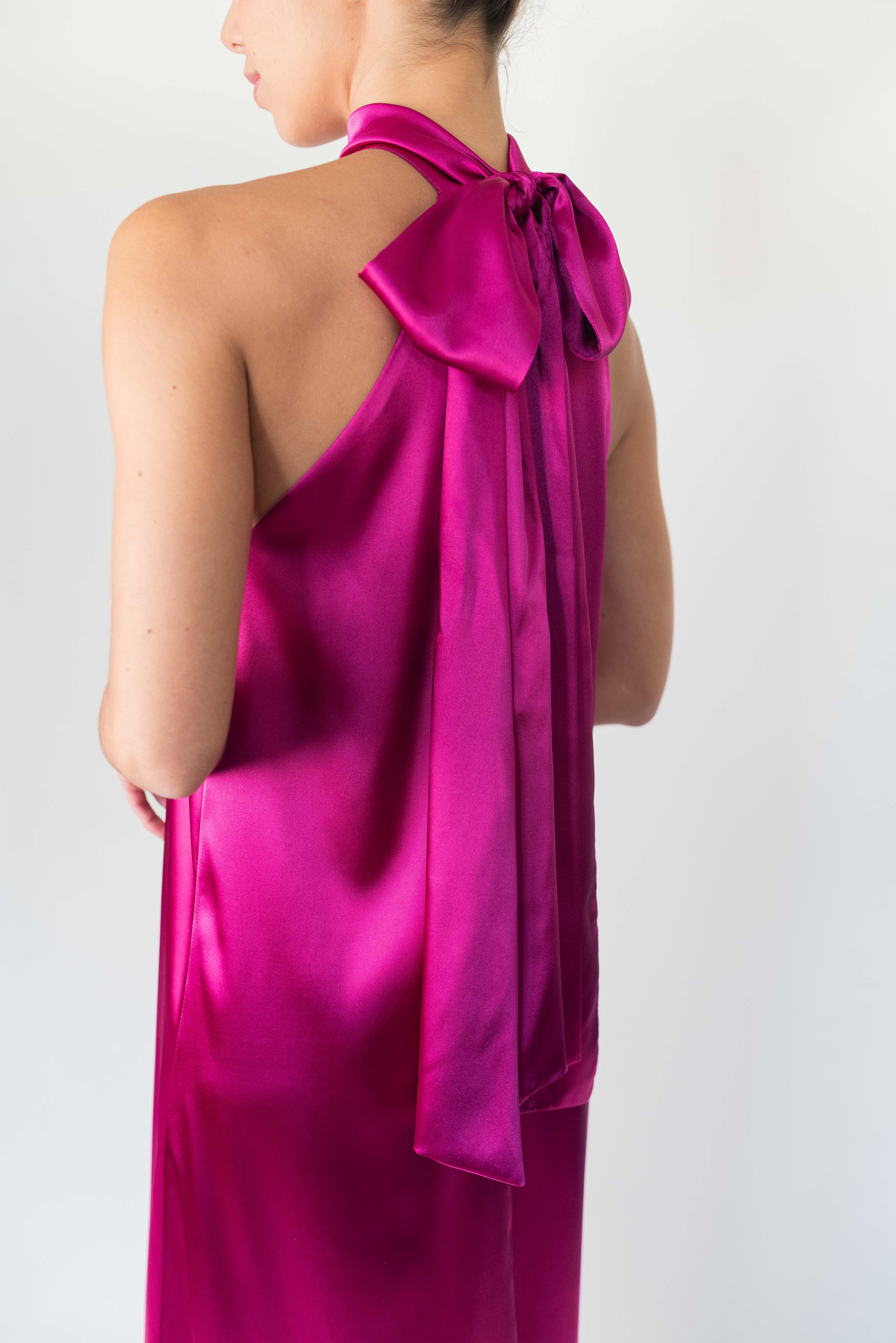 Vestido Corina Magenta