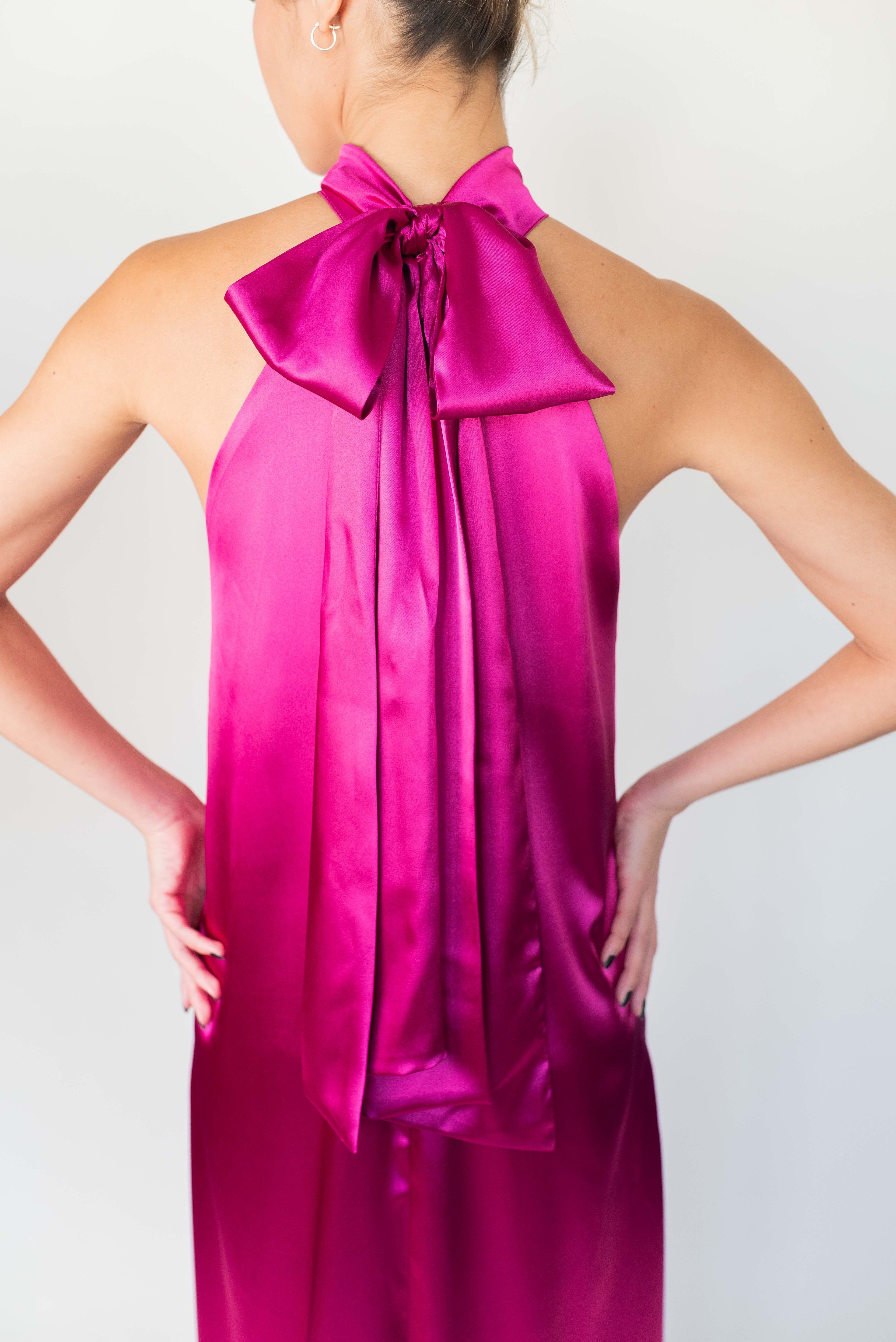 Vestido Corina Magenta