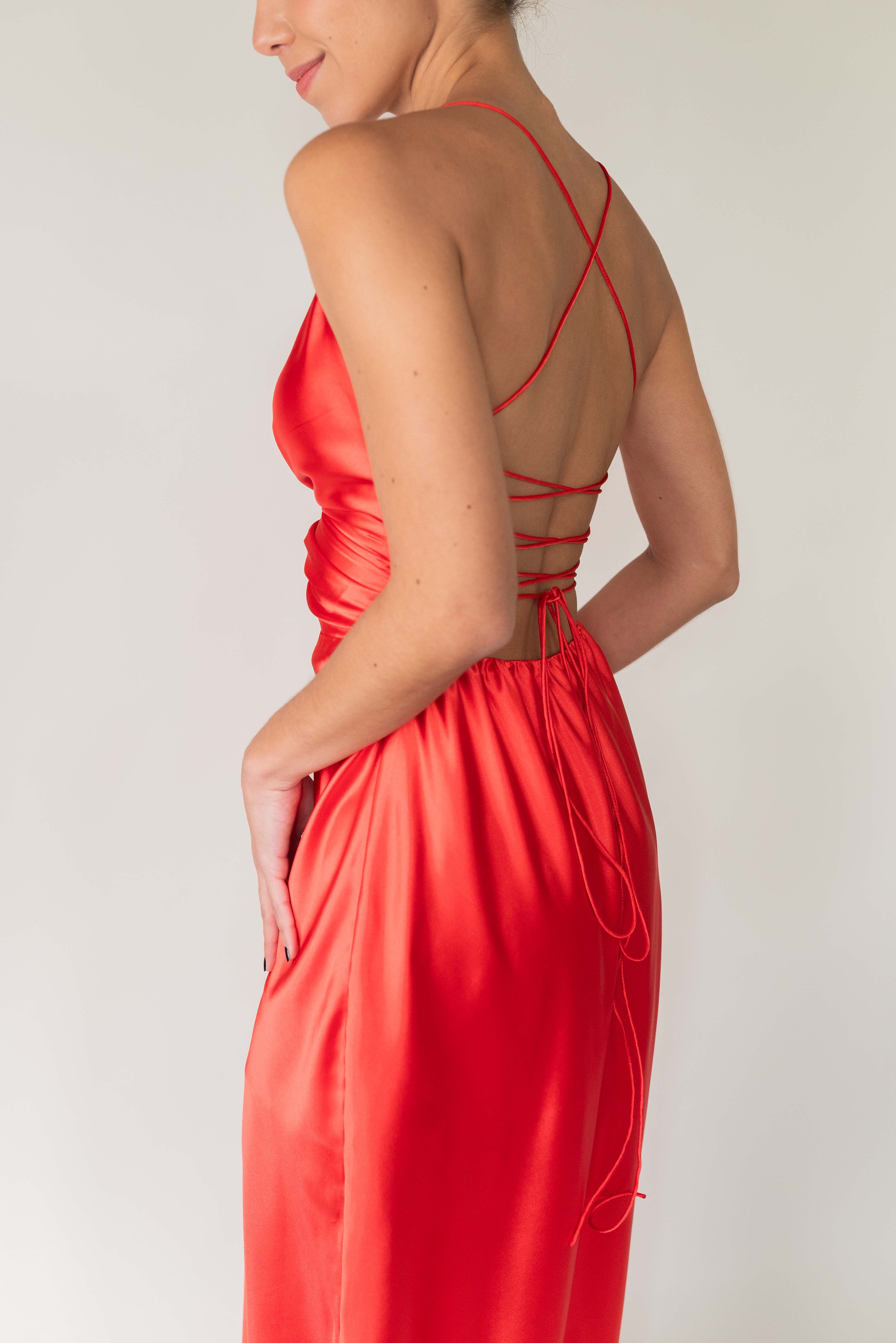 Vestido Luna - Rojo