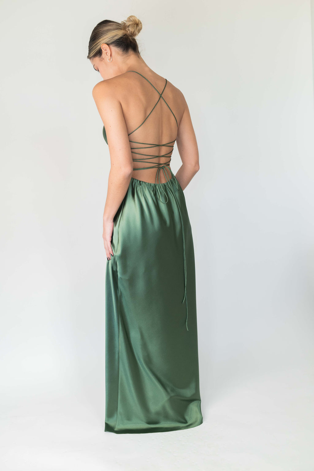 Vestido Luna - Verde Oliva