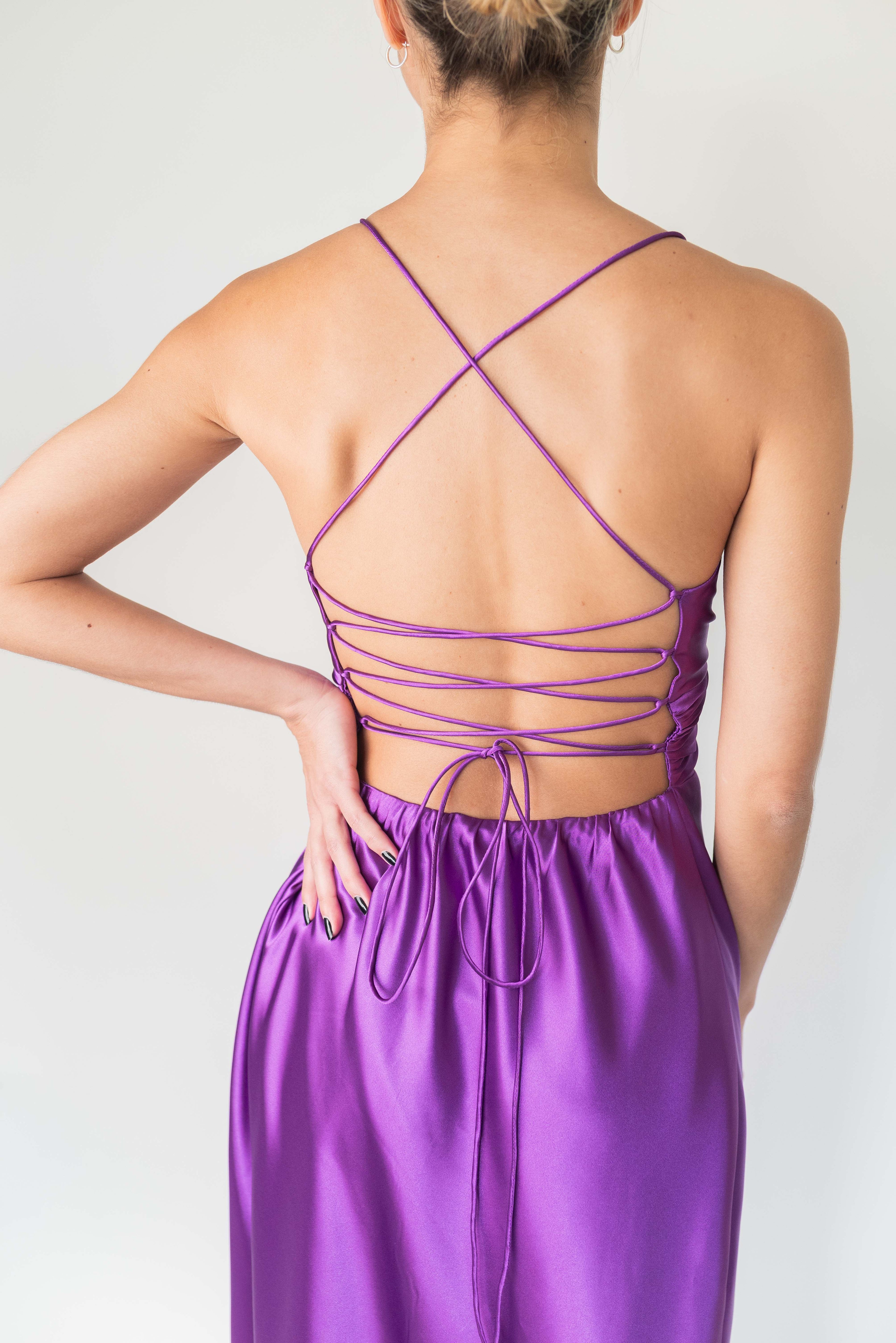 Vestido Luna - Morado