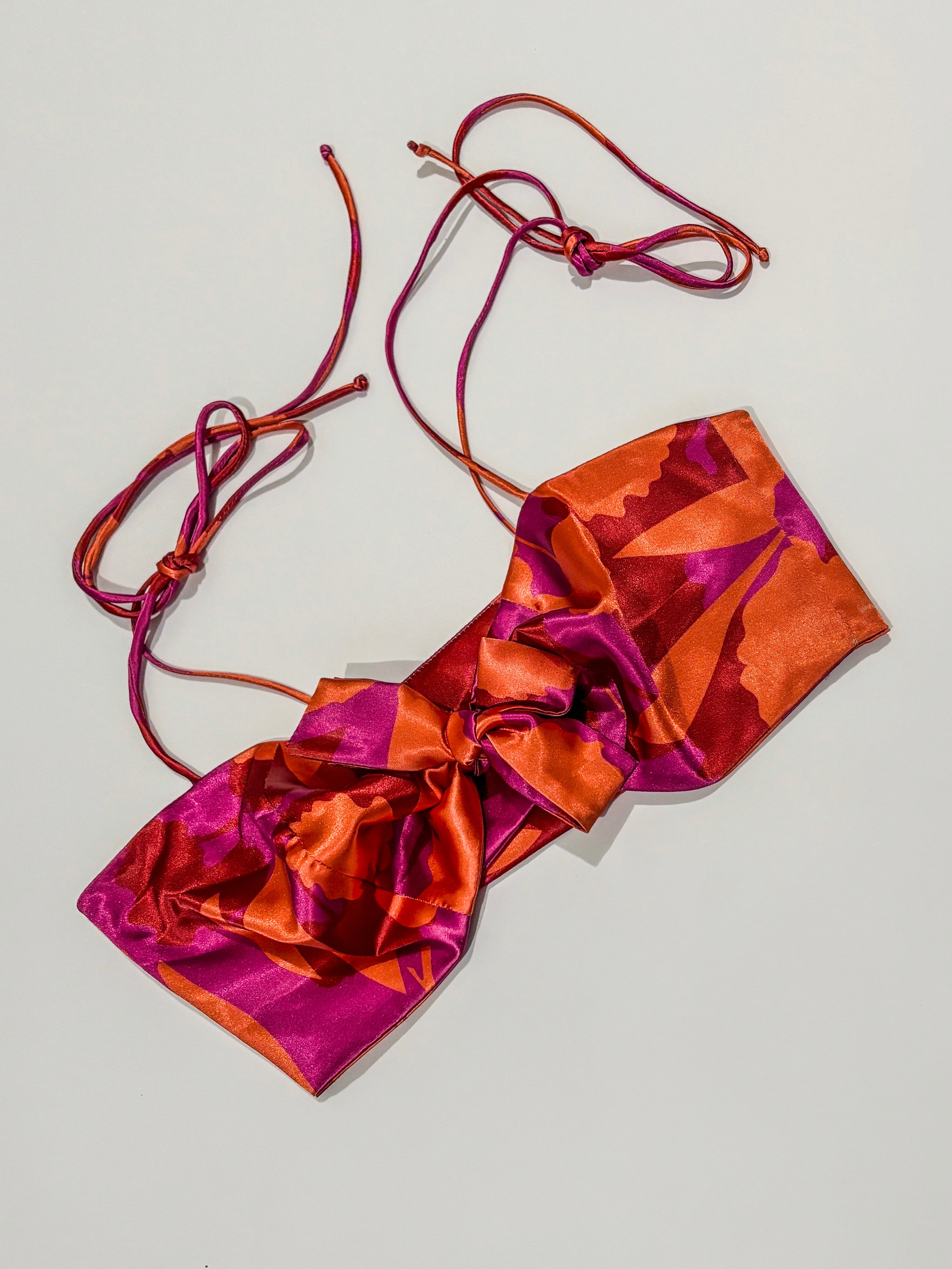 Top Florencia Estampado Fucsia
