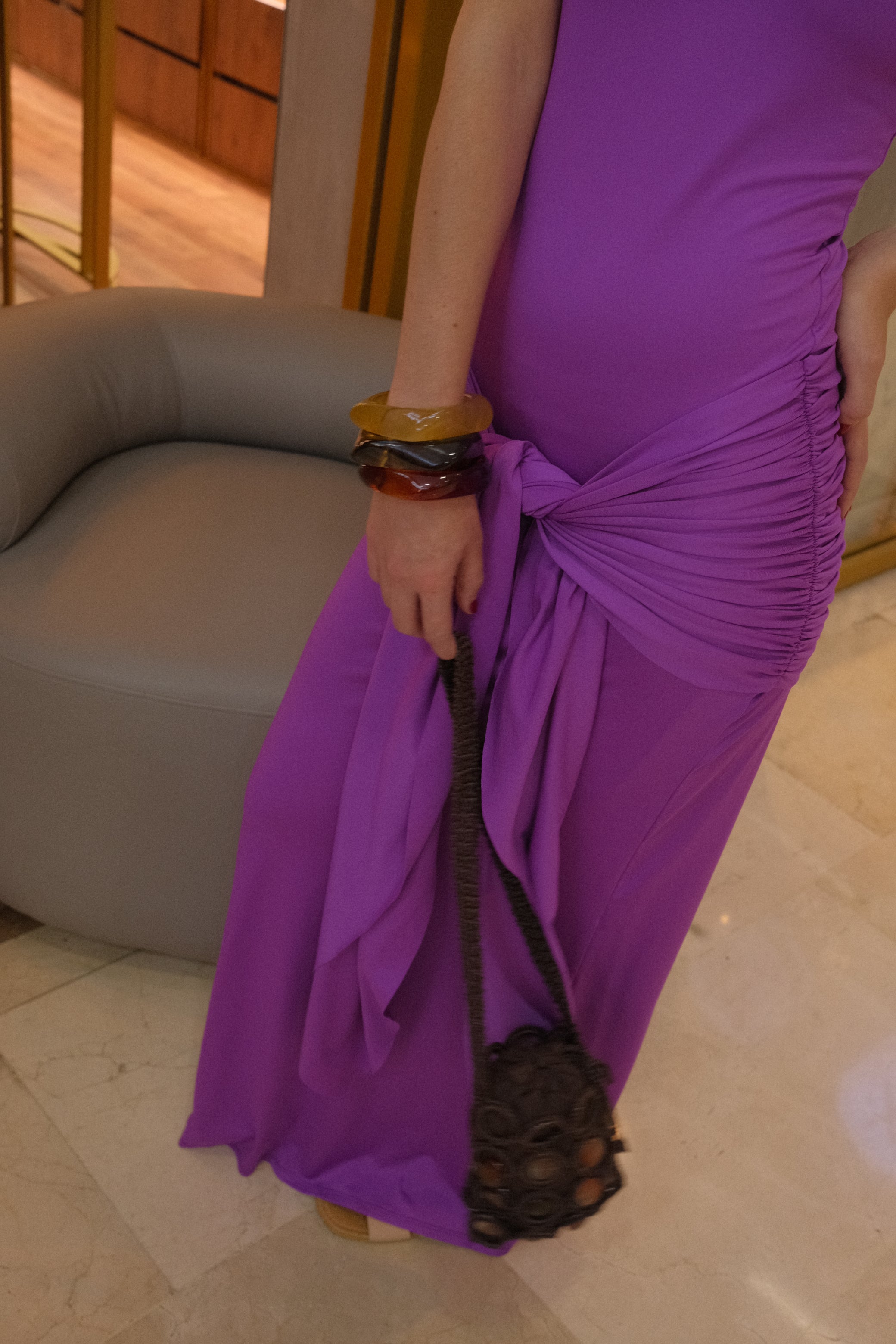 Vestido Helena Púrpura