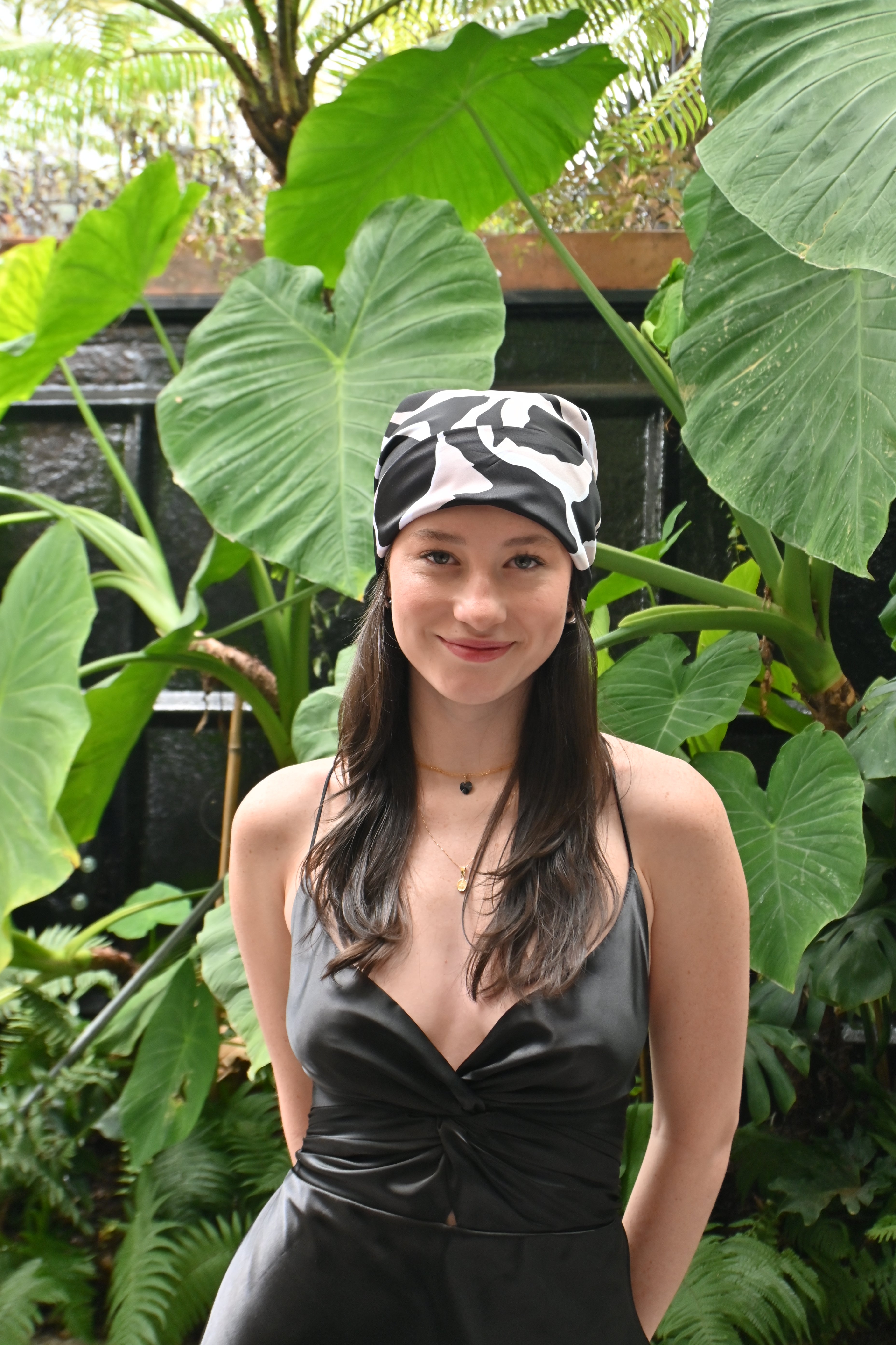 Pañoleta Negro & Beige