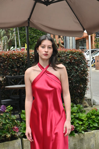 Vestido Ivanna - Rubí