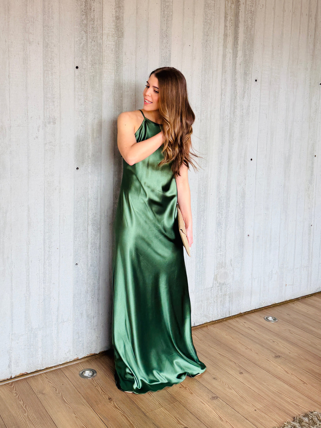 Vestido Alessandra Verde Oliva