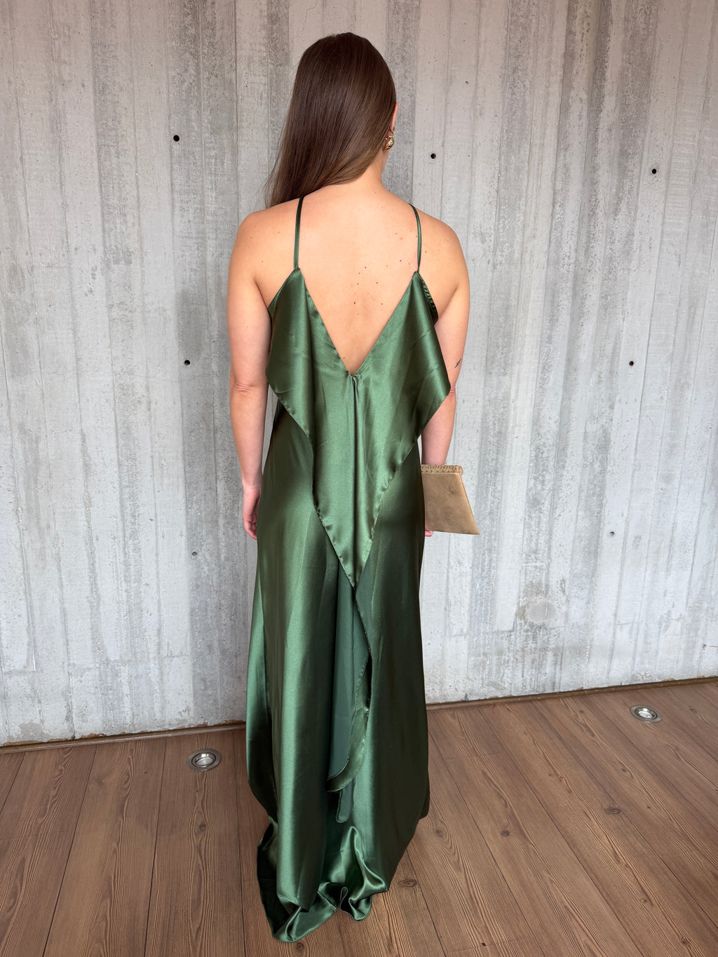 Vestido Alessandra Verde Oliva
