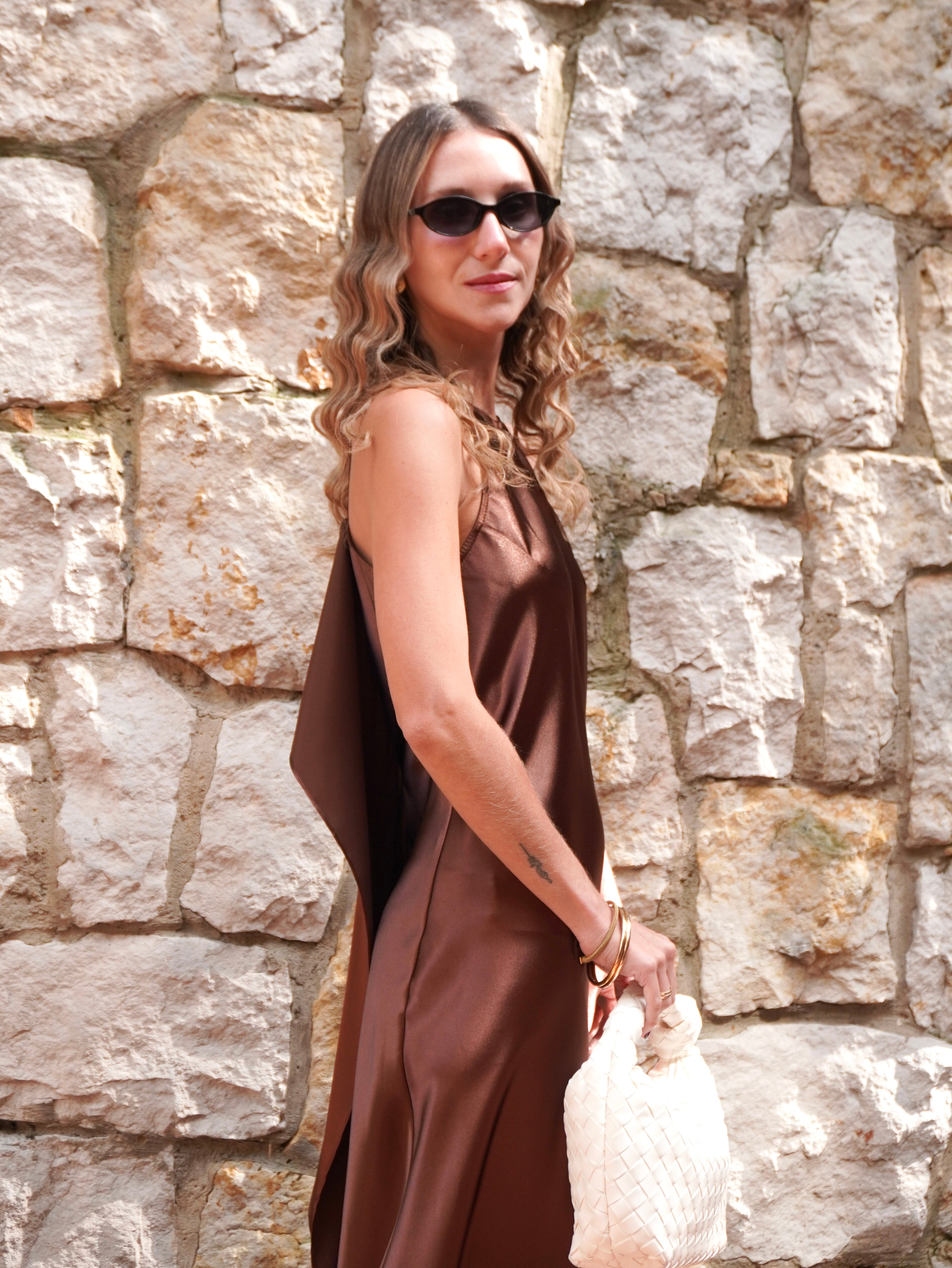 Vestido Alessandra Chocolate