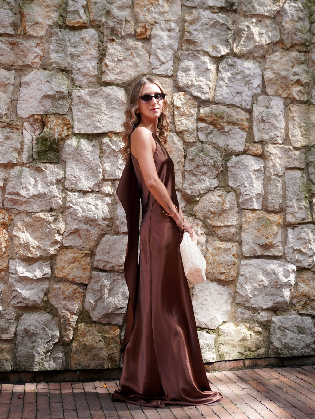 Vestido Alessandra Chocolate