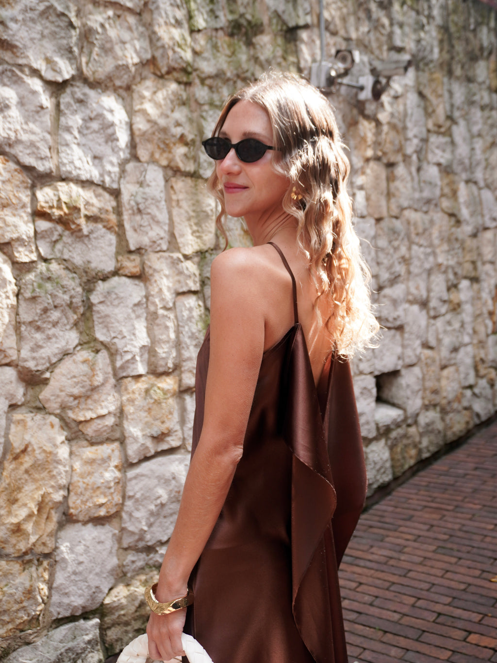 Vestido Alessandra Chocolate