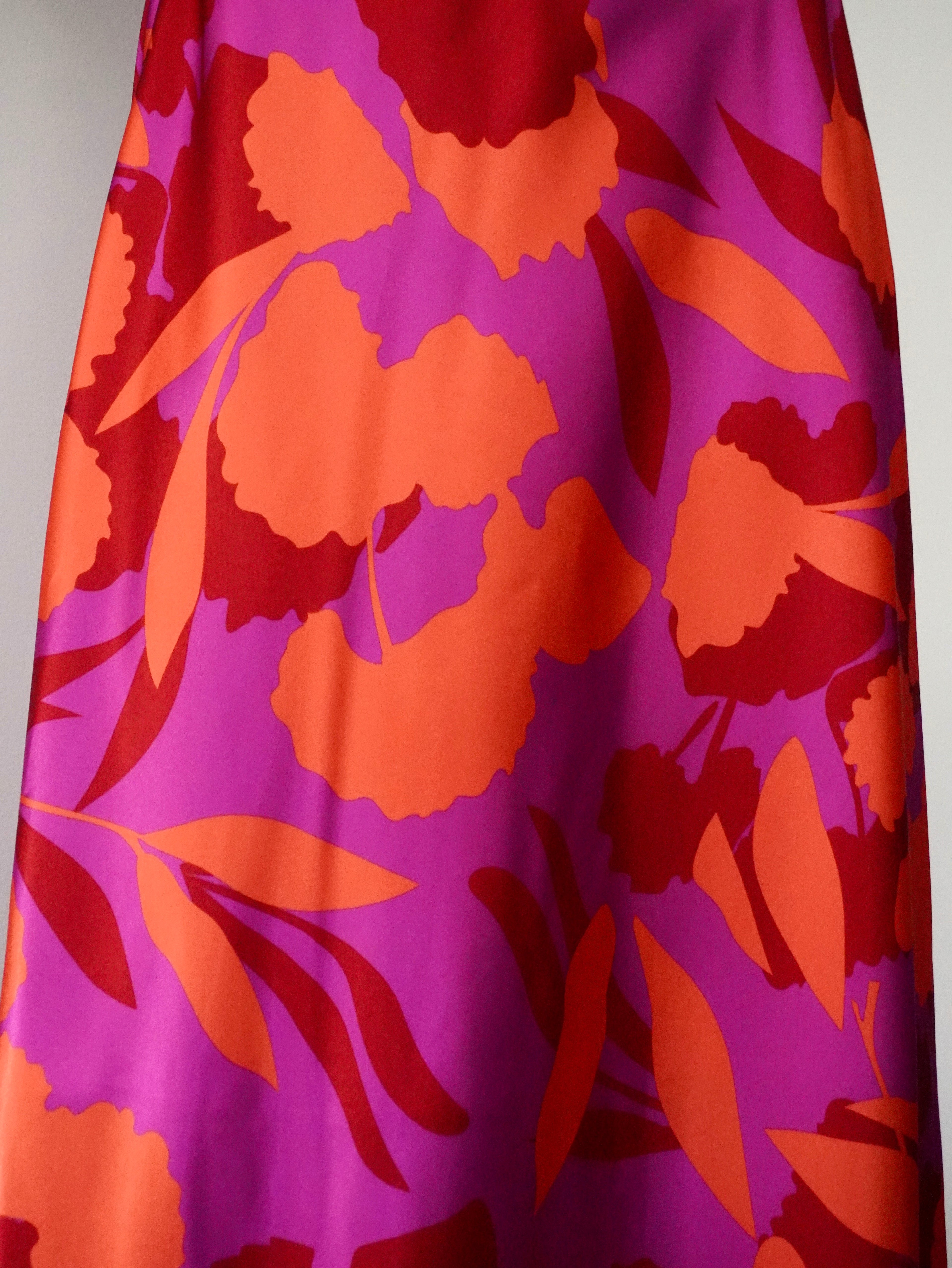 Vestido Luna Fucsia Estampado