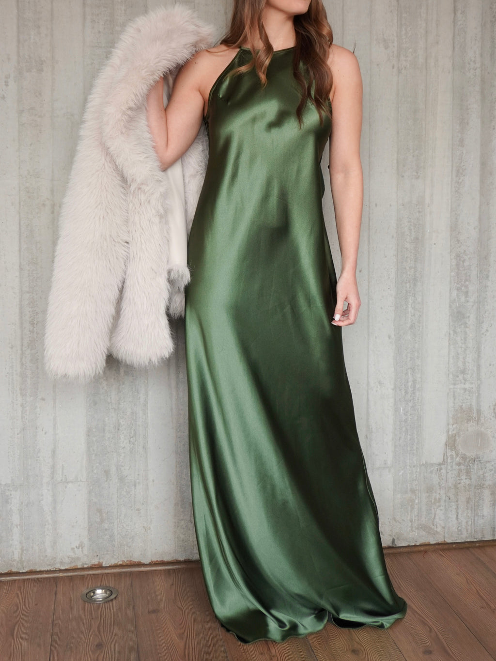 Vestido Alessandra Verde Oliva