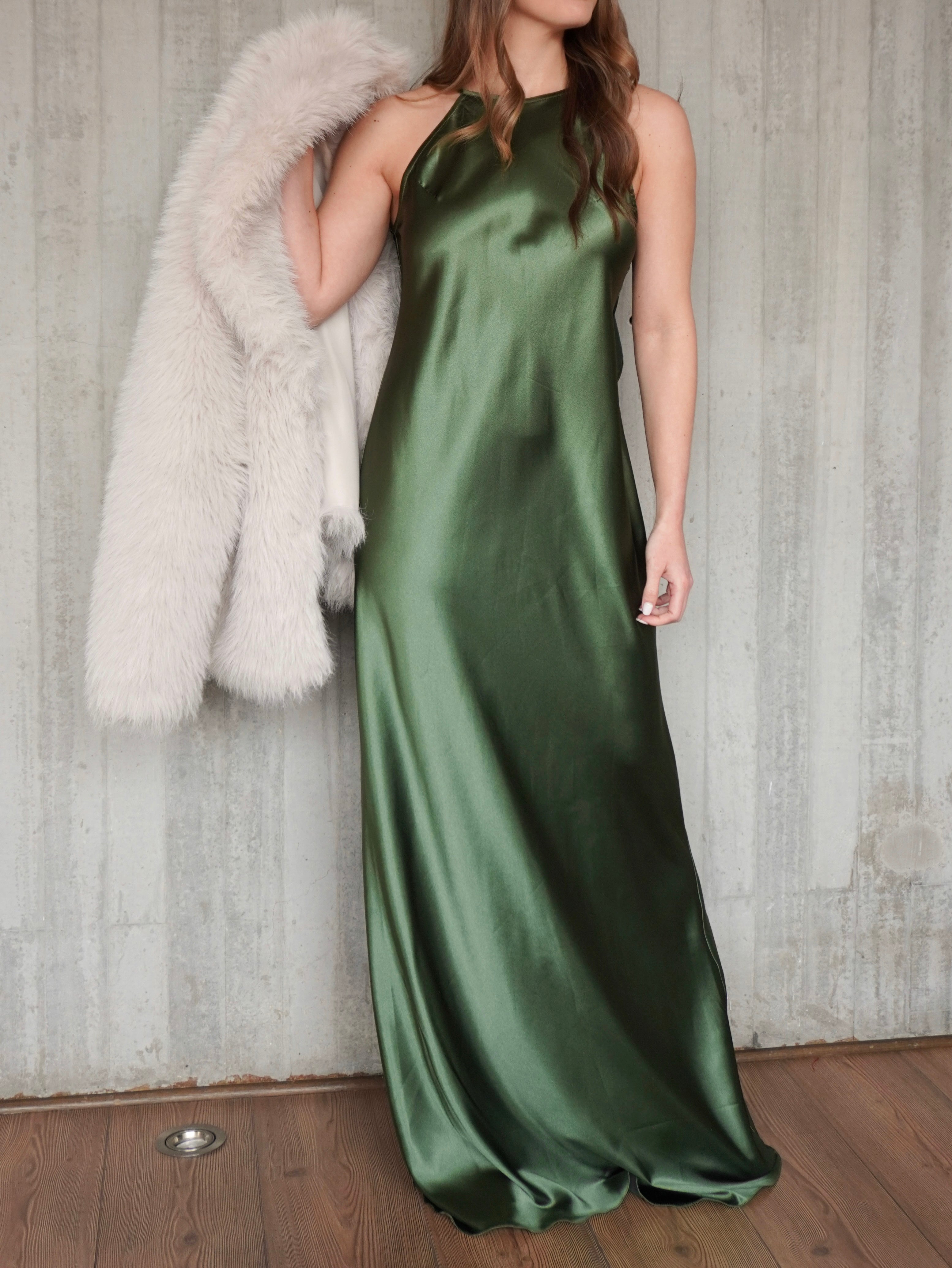 Vestido Alessandra Verde Oliva