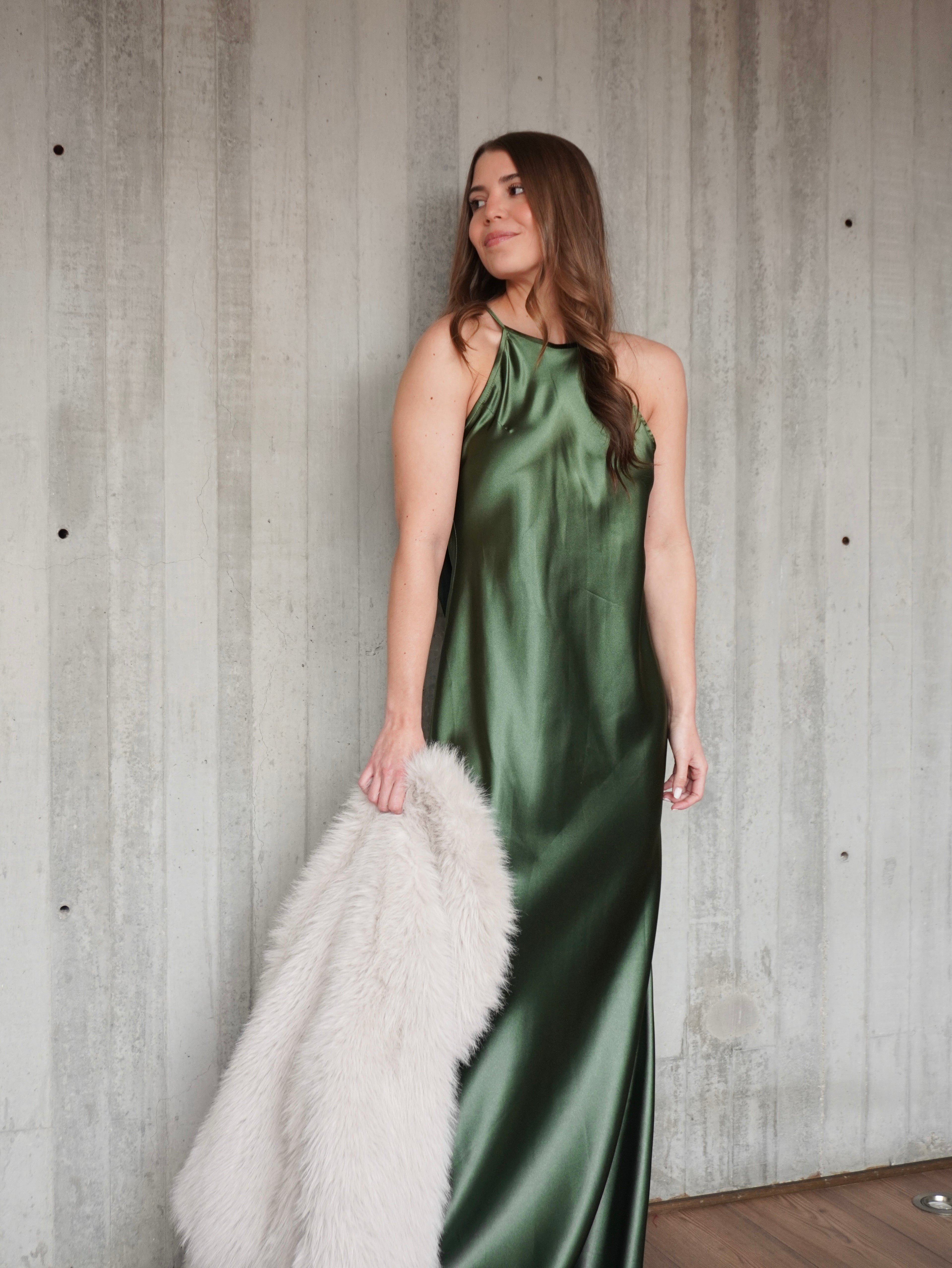 Vestido Alessandra Verde Oliva