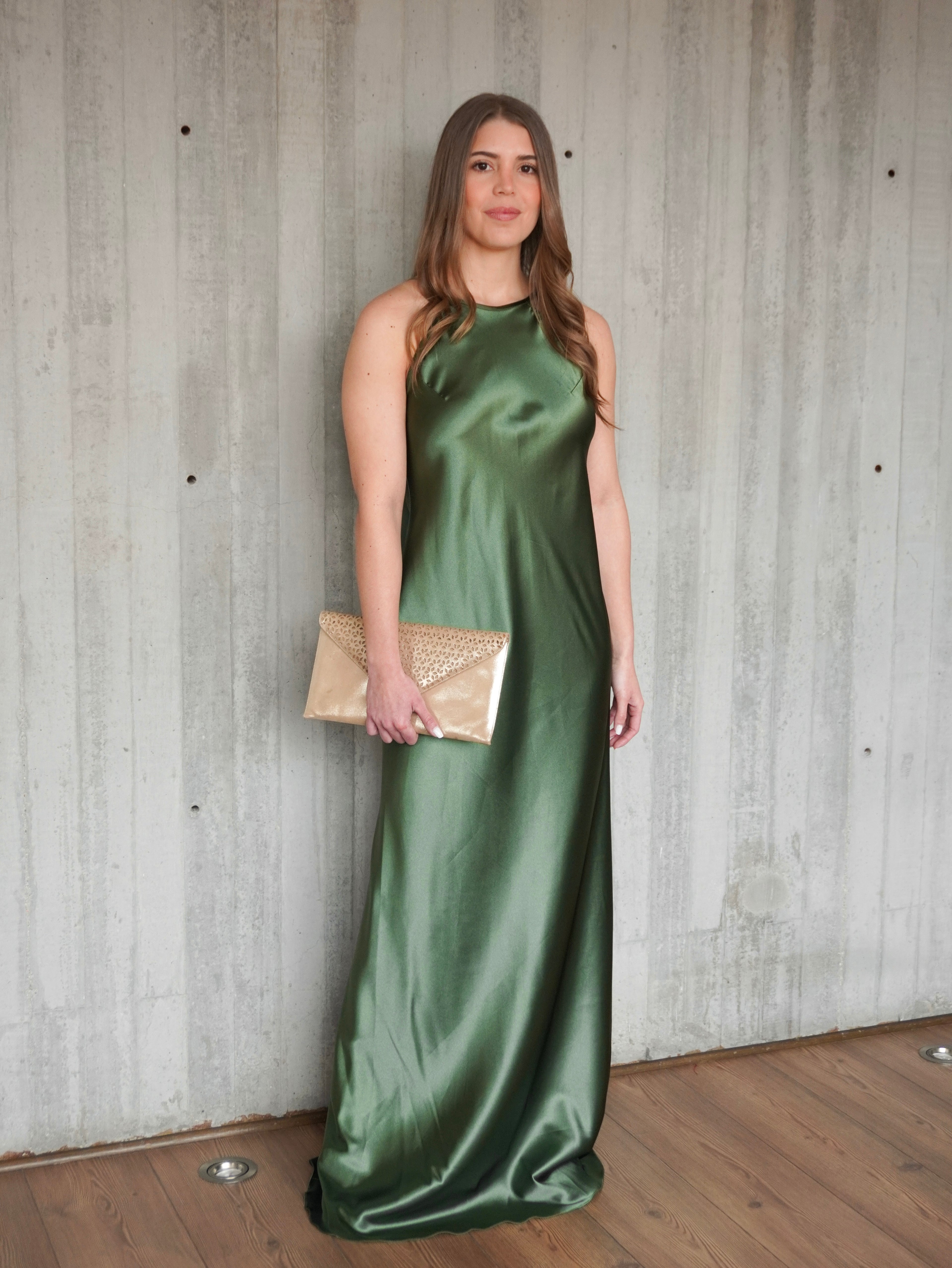 Vestido Alessandra Verde Oliva