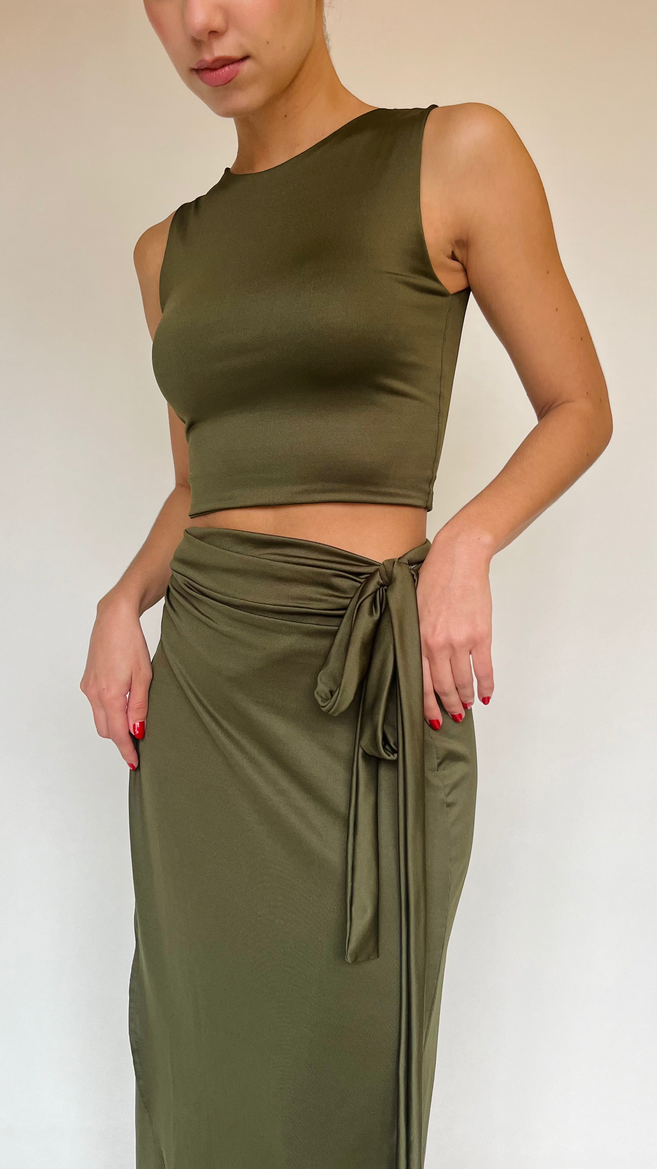 Manuela Top - Olive