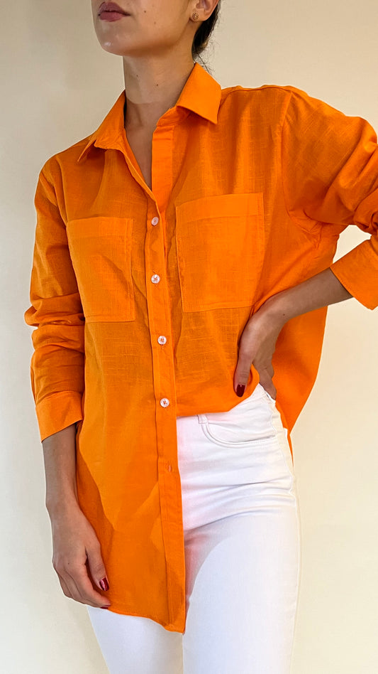 Camisa Olivia - Naranja