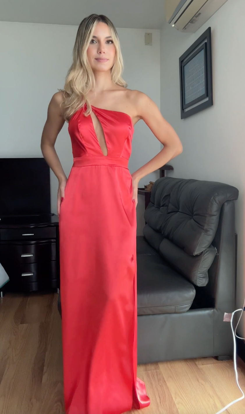 Vestido Laura Rojo