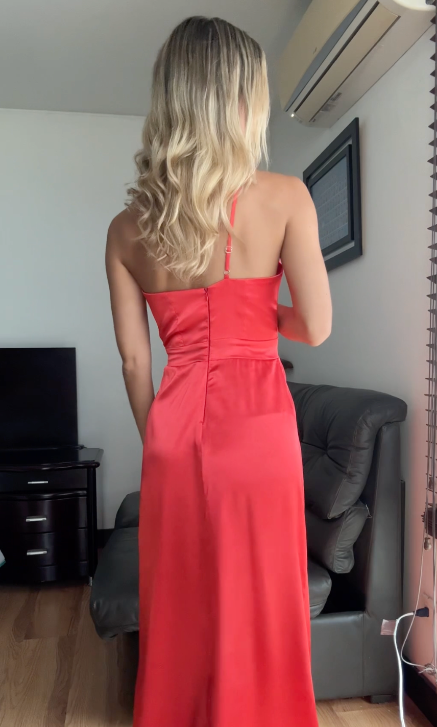 Vestido Laura Rojo