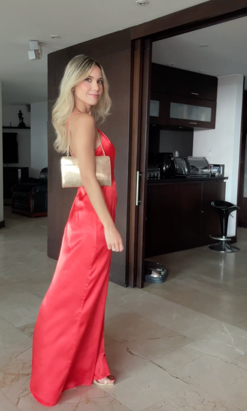 Vestido Laura Rojo