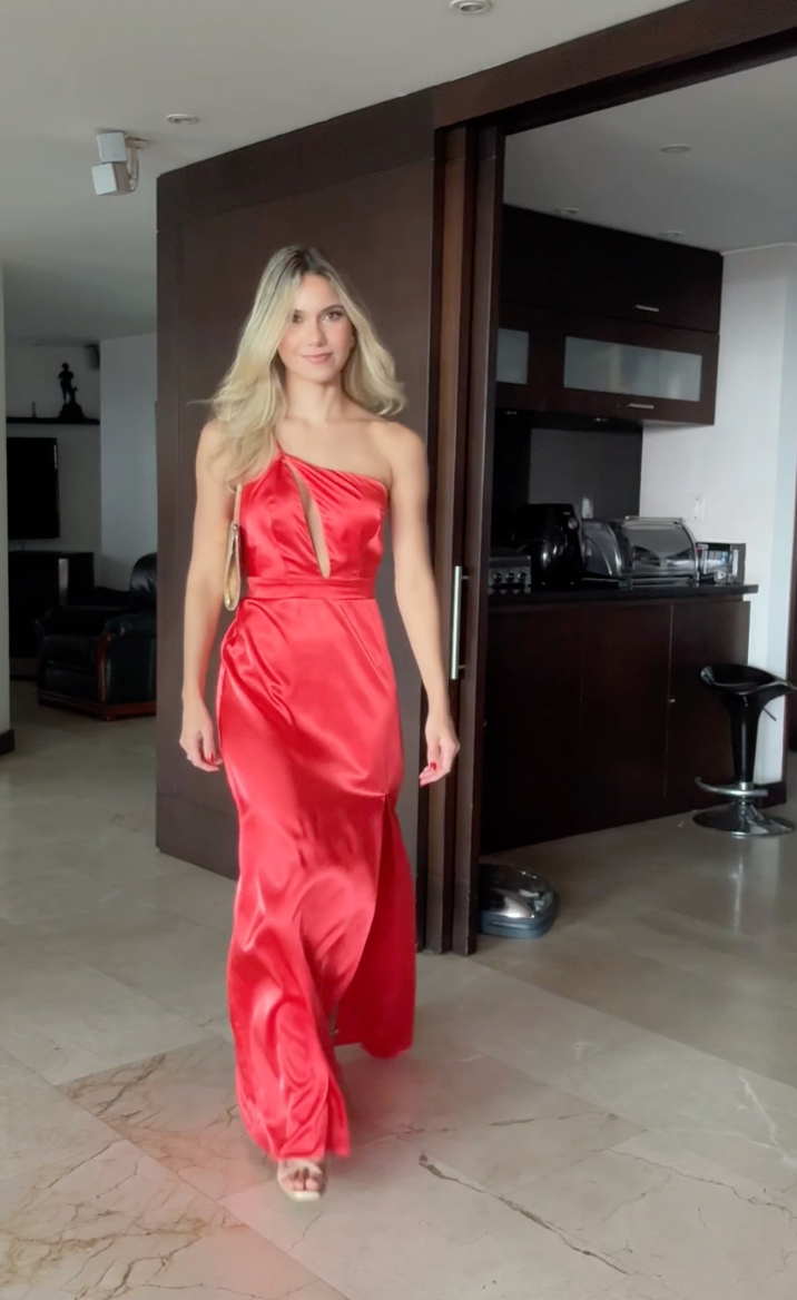 Vestido Laura Rojo