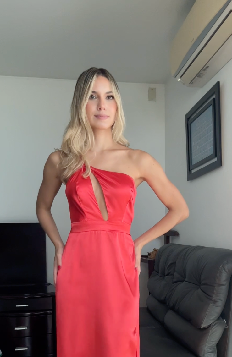 Vestido Laura Rojo