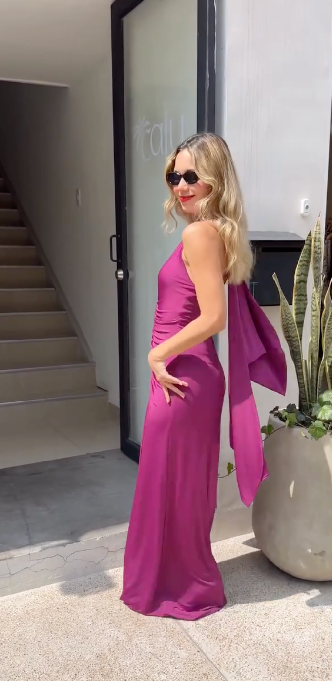 Vestido Erika Magenta