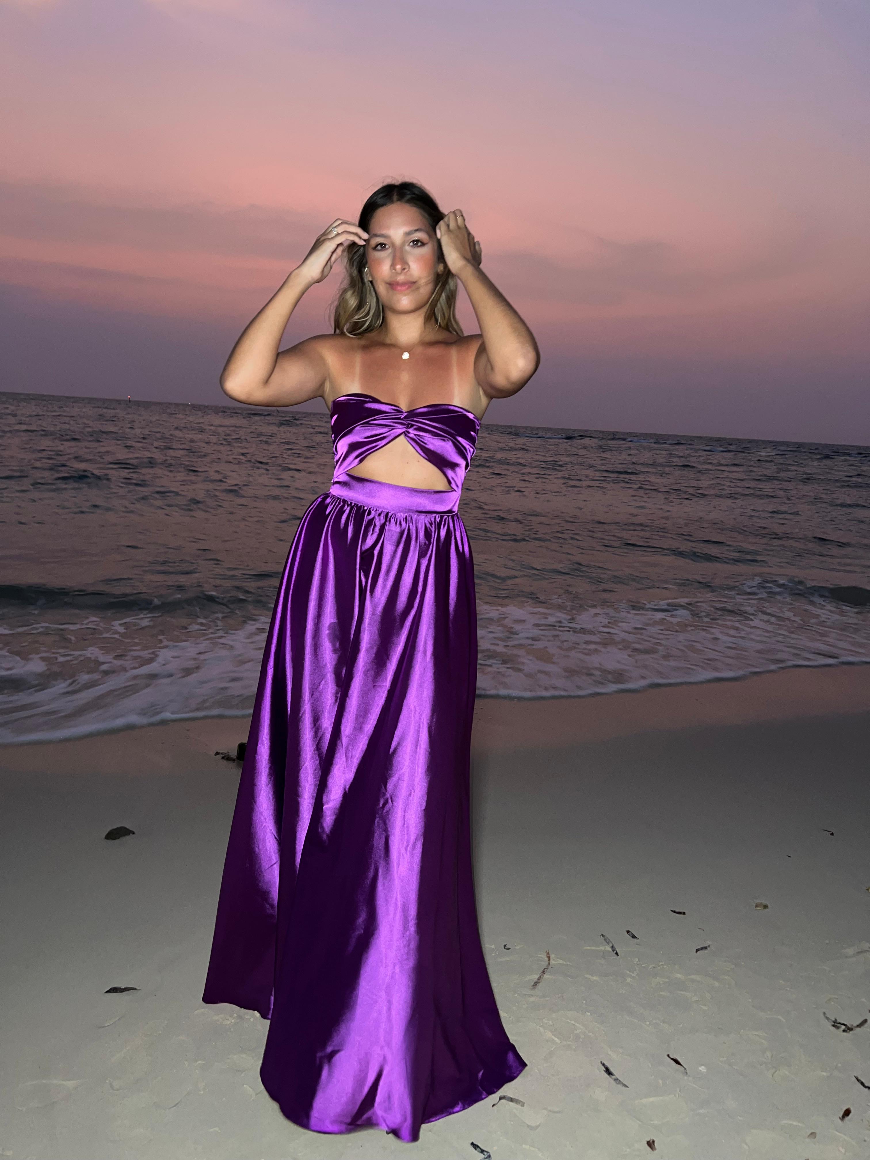 Vestido Barichara - Morado