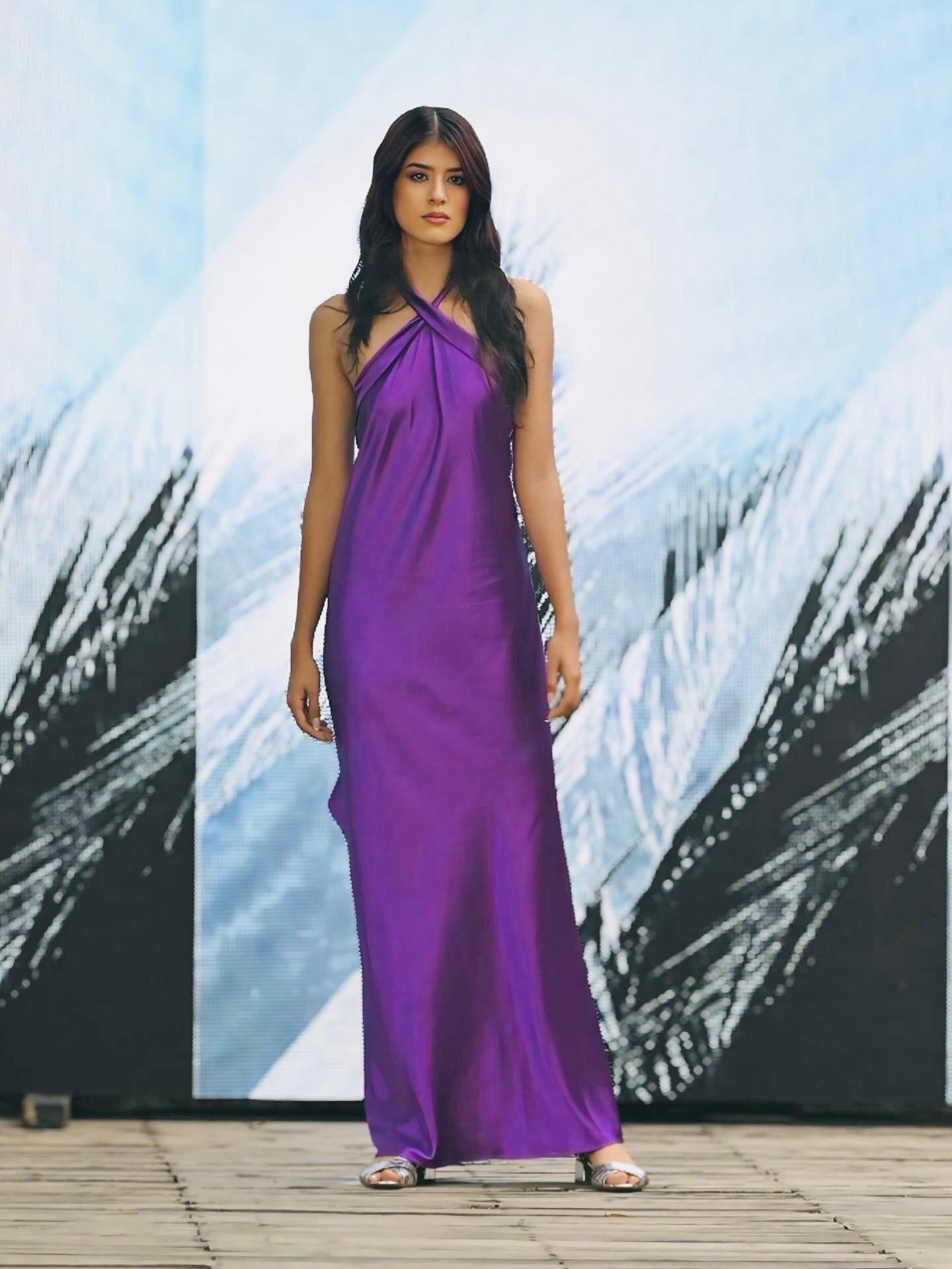 Vestido Ivanna - Morado