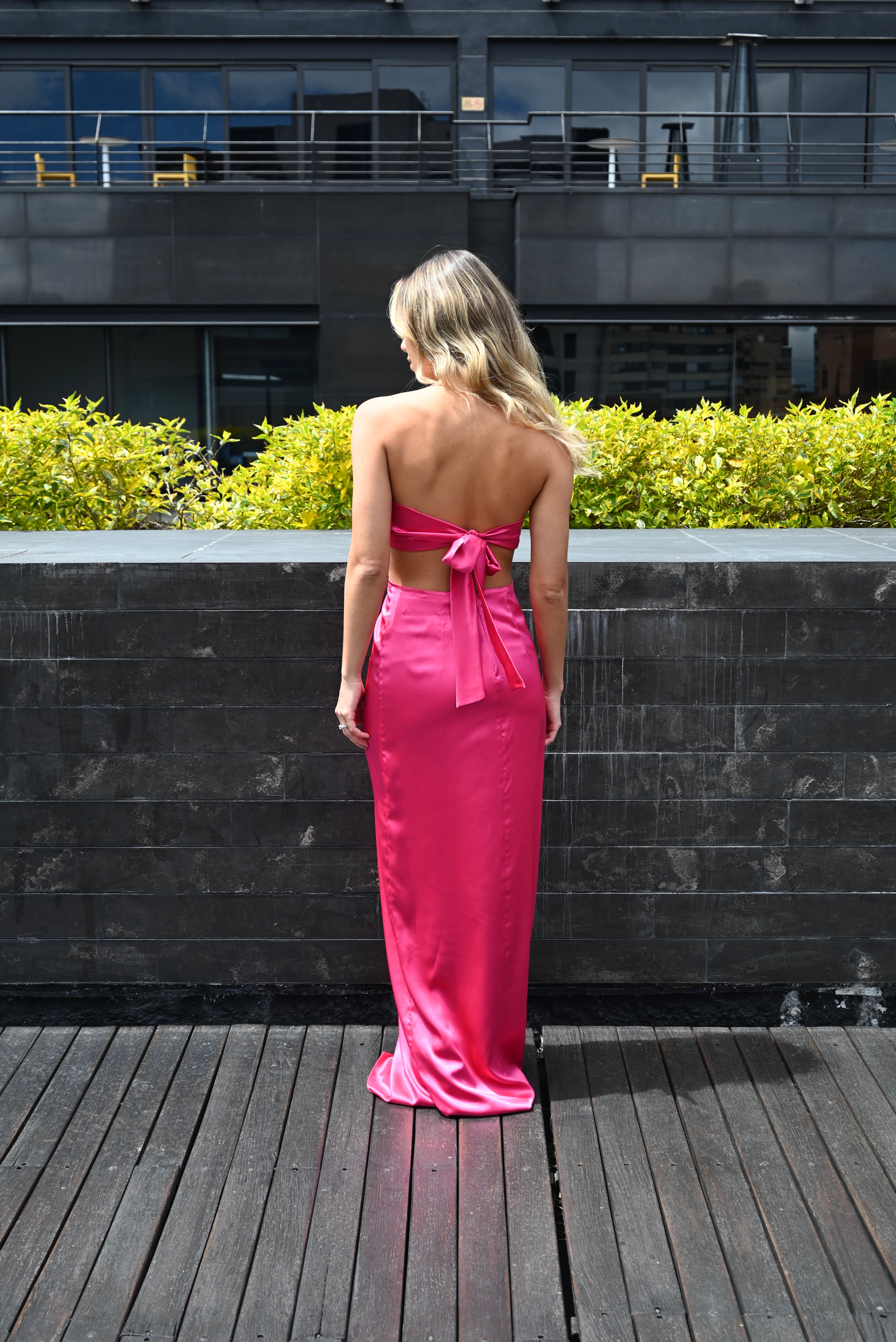 Vestido Irene - Fucsia