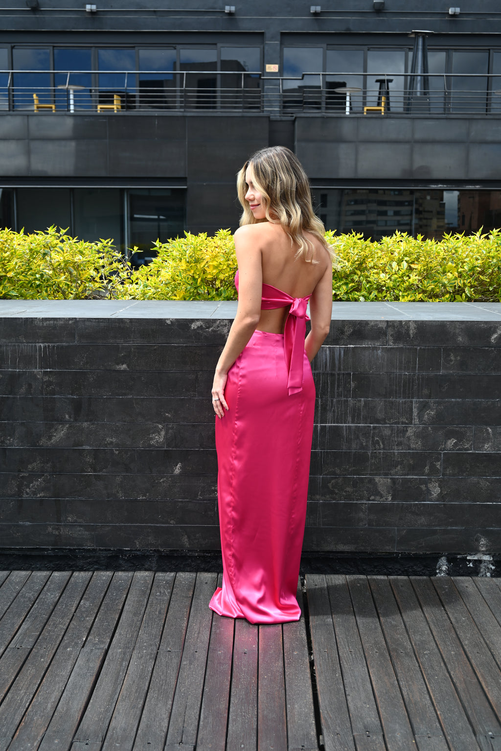 Vestido Irene - Fucsia