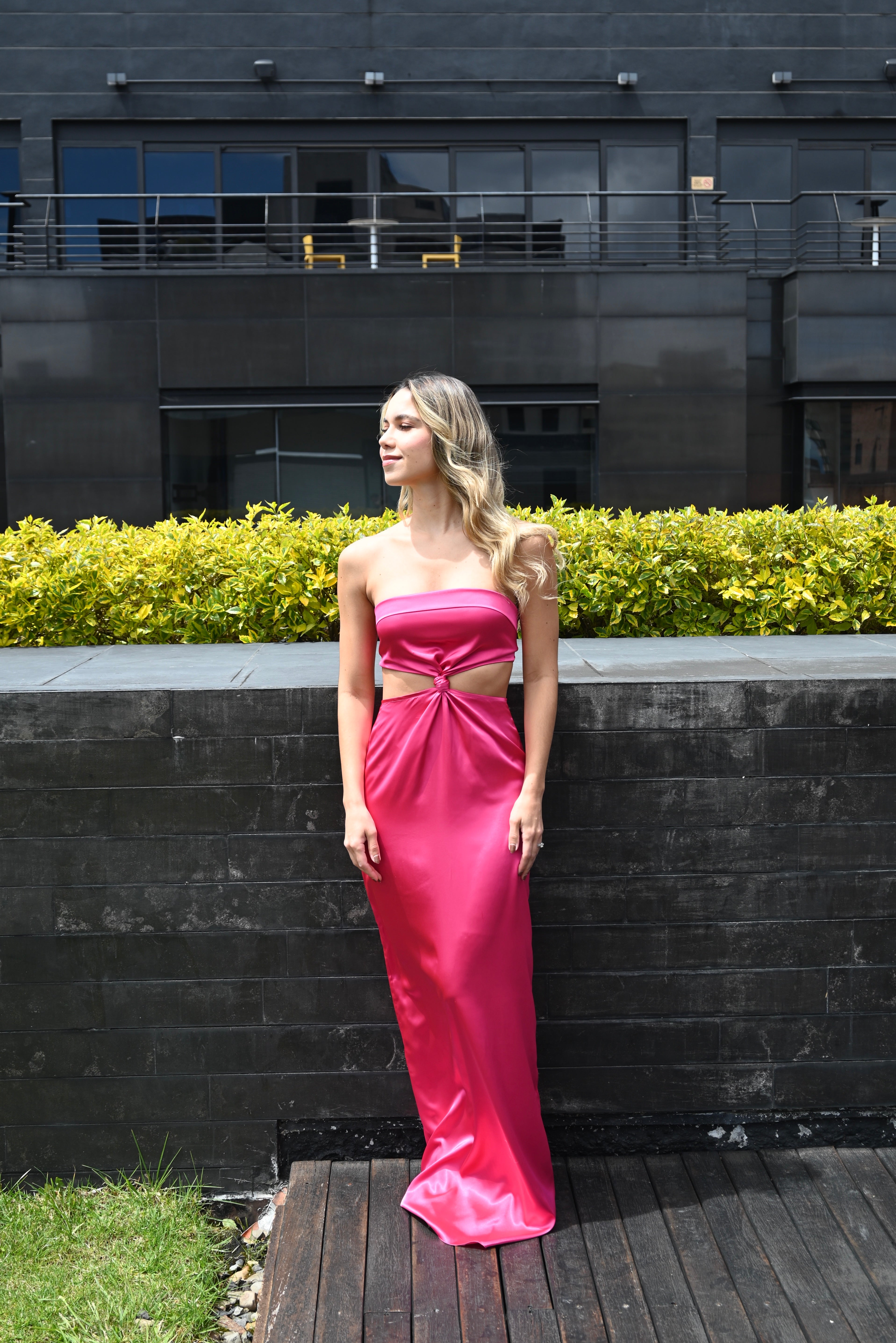 Vestido Irene - Fucsia