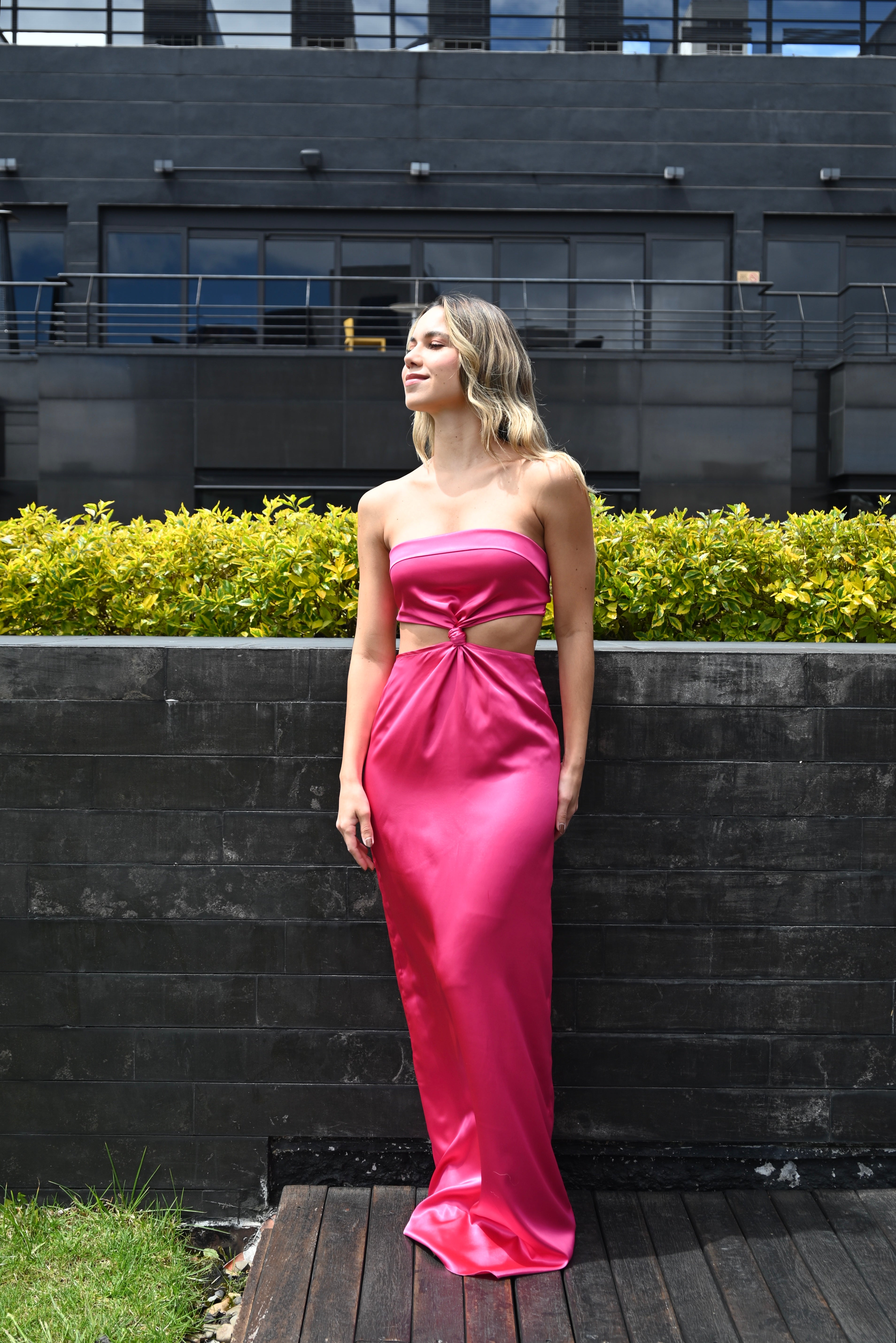Vestido Irene - Fucsia