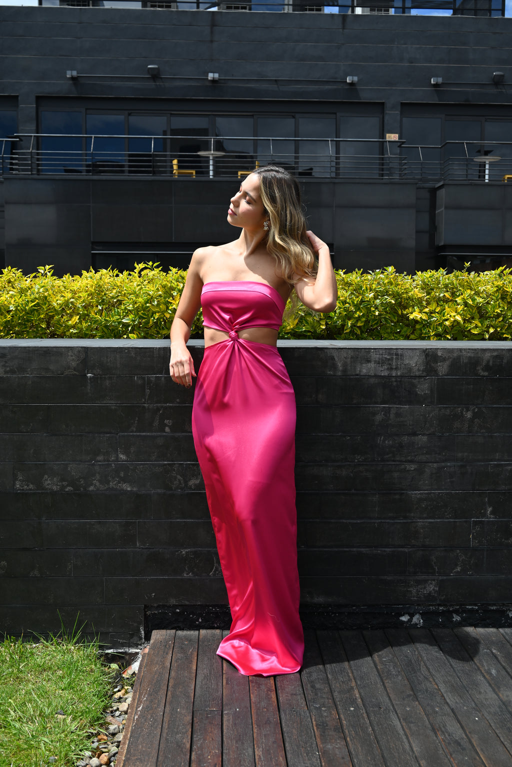 Vestido Irene - Fucsia