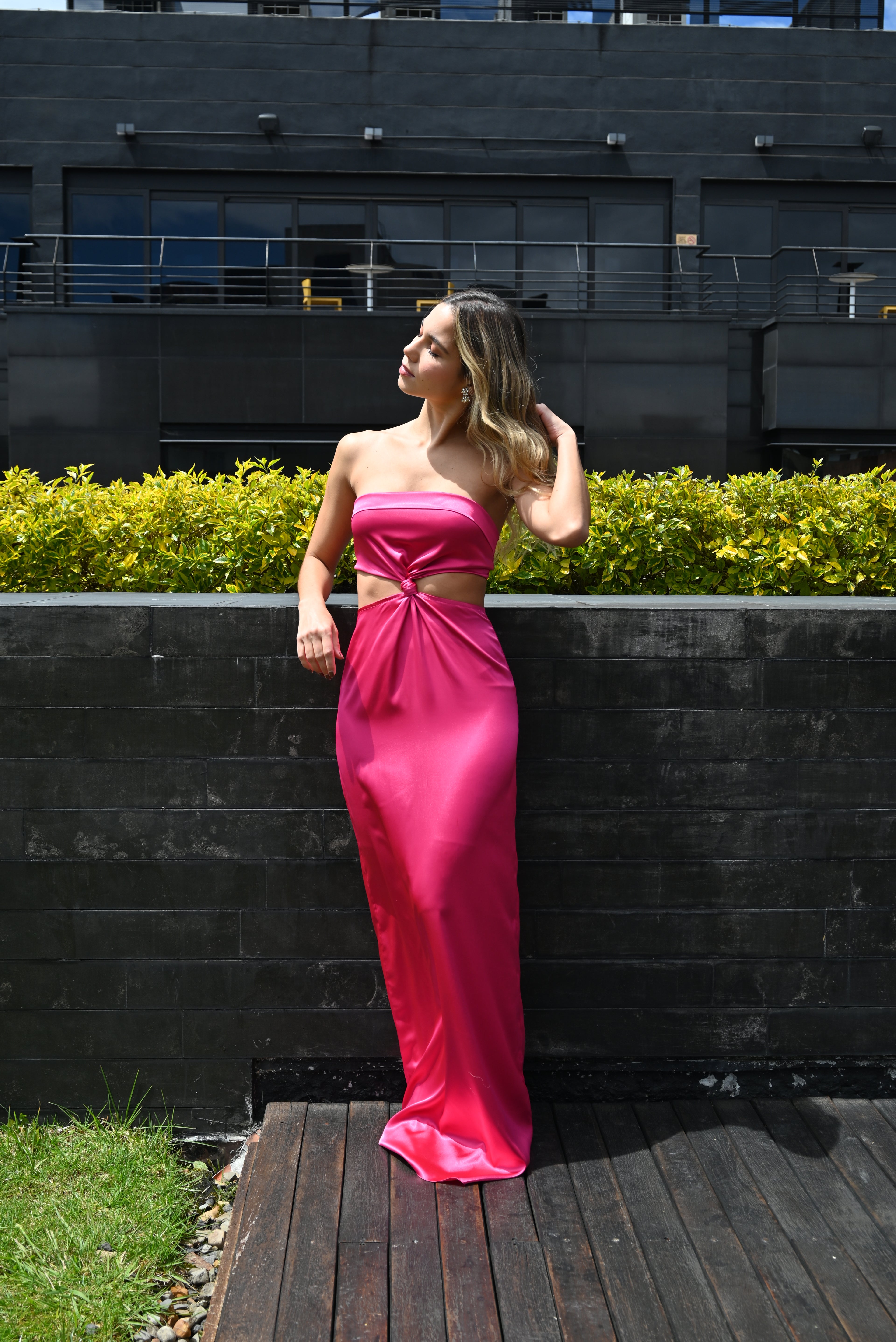 Vestido Irene - Fucsia