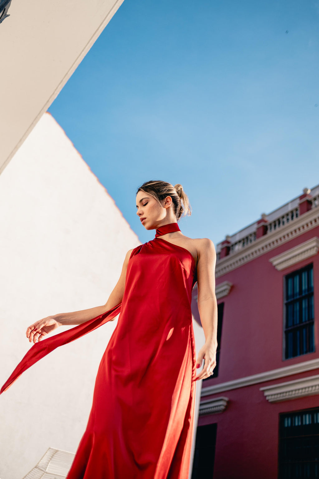 Vestido Atenea - Rojo - Calu COL
