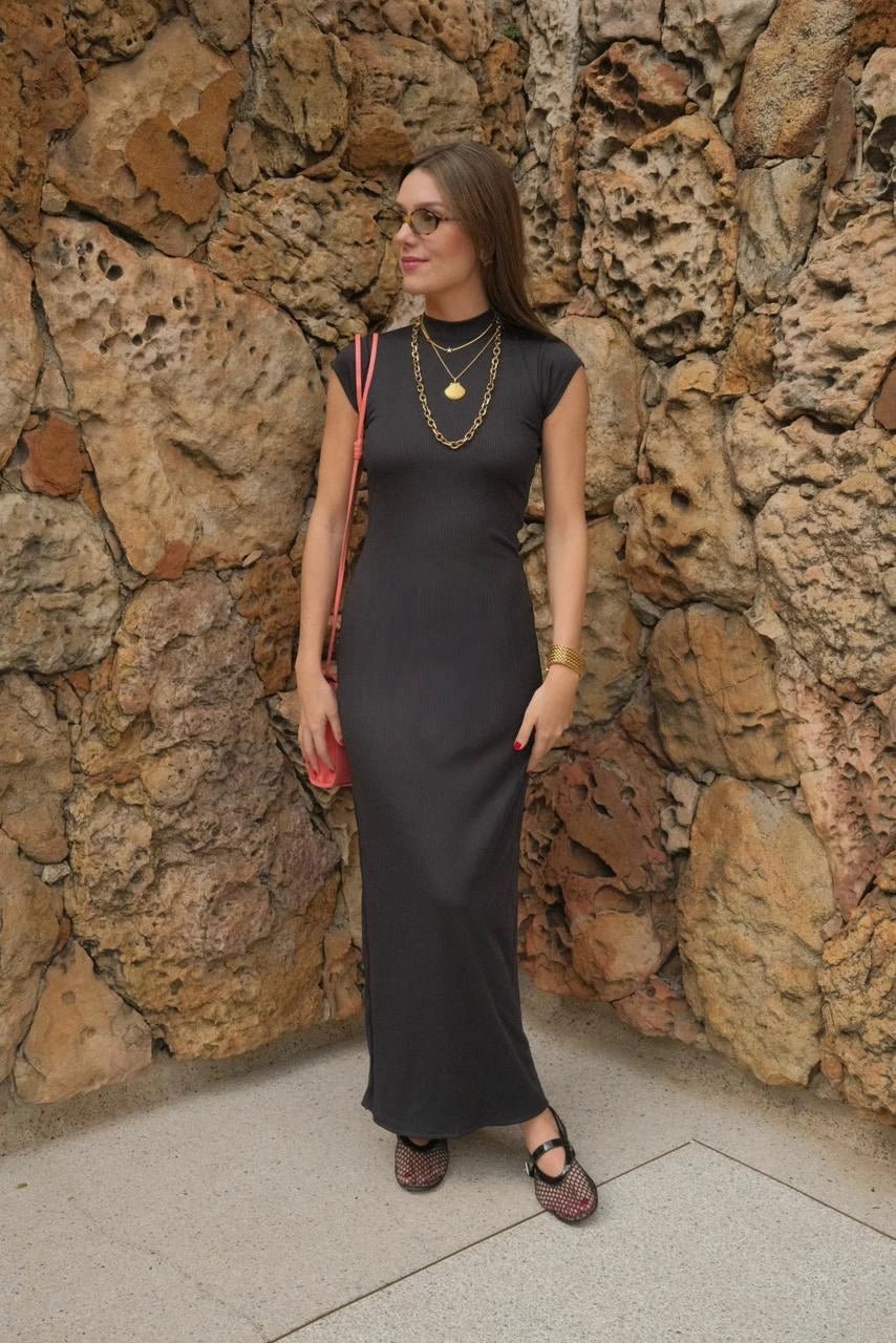 Vestido Brenda Negro - Calu COL