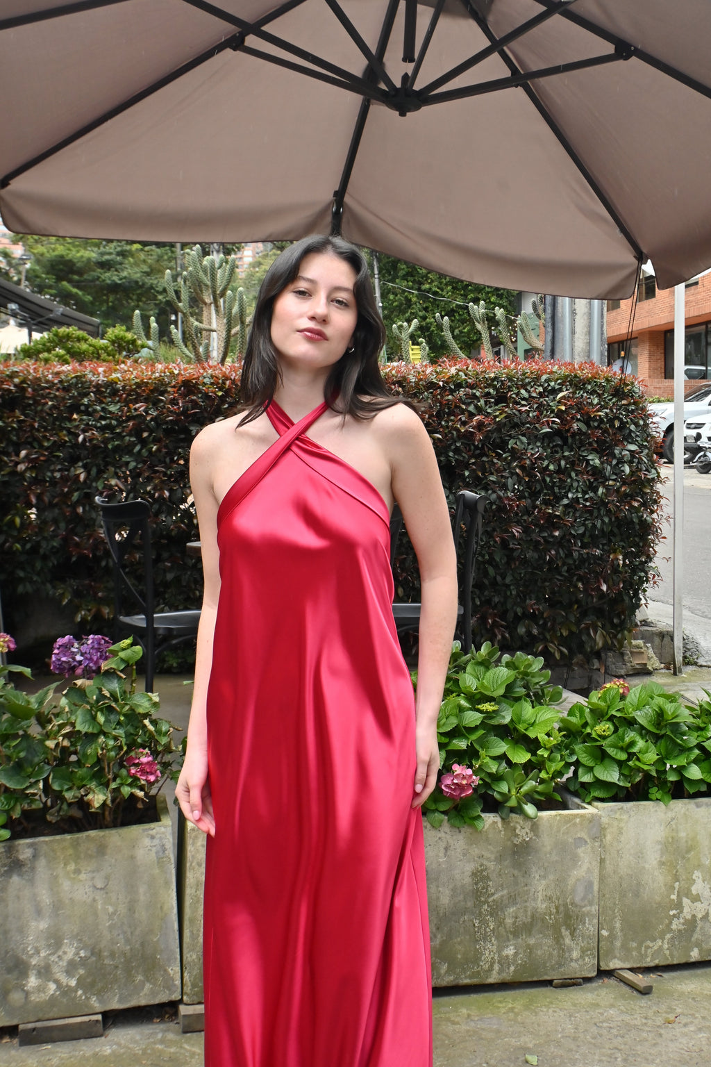 Vestido Ivanna - Rubí (Second Hand) - Calu COL